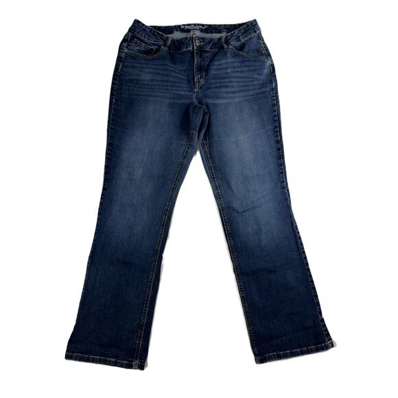 Maurices Denim - Maurices  m jeans Mid Rise Curvy Jeans Women's 18W